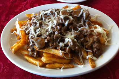 Poutine - Great Gardens Caf (Beaufort) - MaPoutine.ca