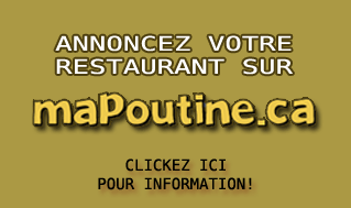 Publicit� MaPoutine.ca